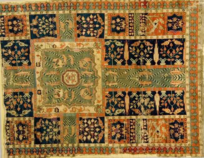 Isfahan Persian Garden on Persian Carpet