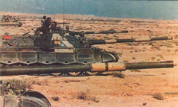 Iraqi T-62 tanks invade Iran sept 22 1980