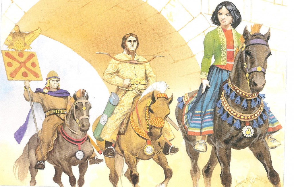 Farrokh-Late-Sassanians-Magi-Shahrbaraz-Queen-Boran