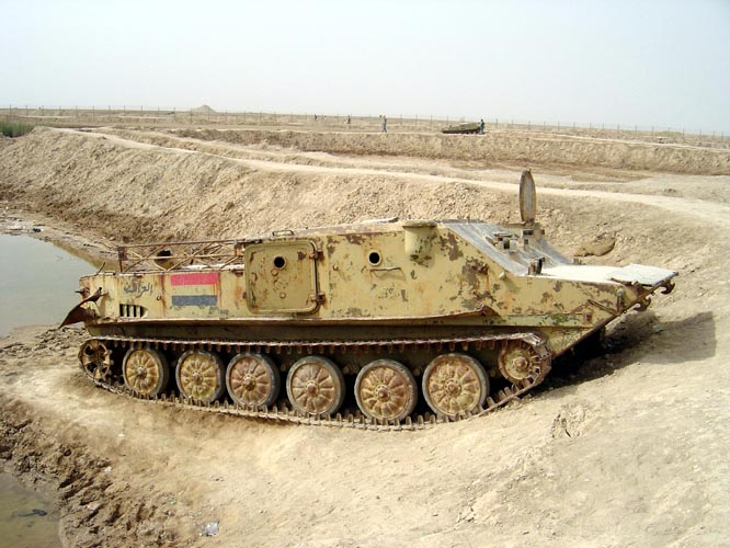 Iraqi BTR-50 APC