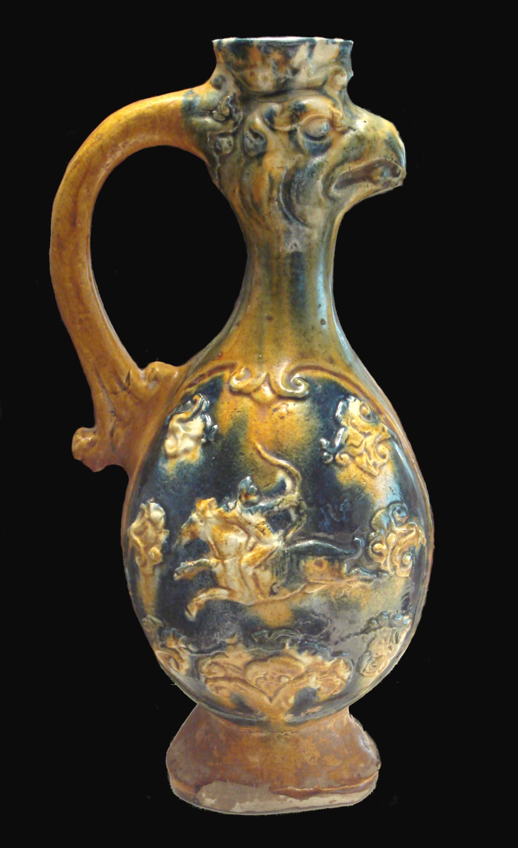 Tang Vase-Sassanian influence