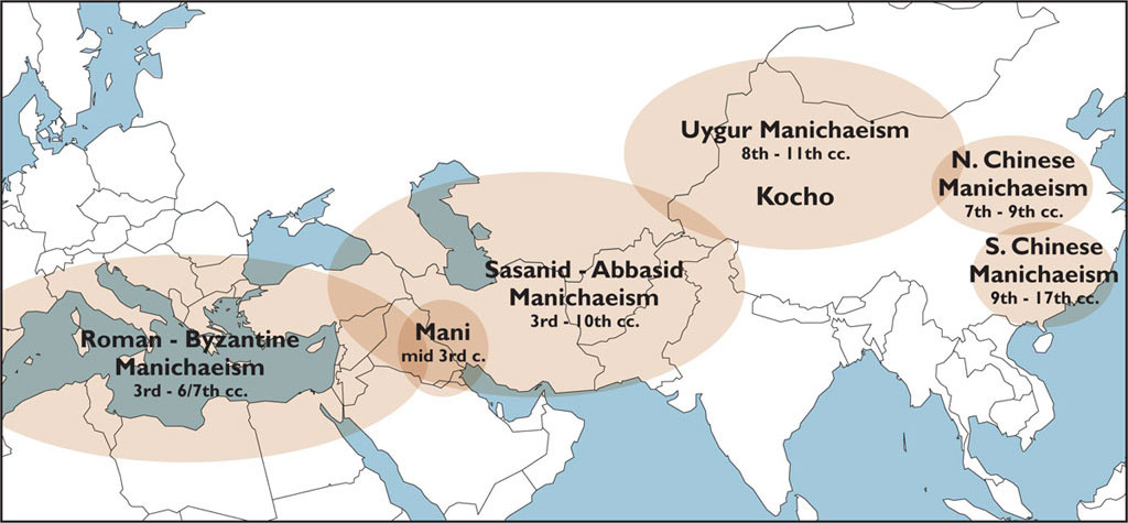 Map of Manicheaism