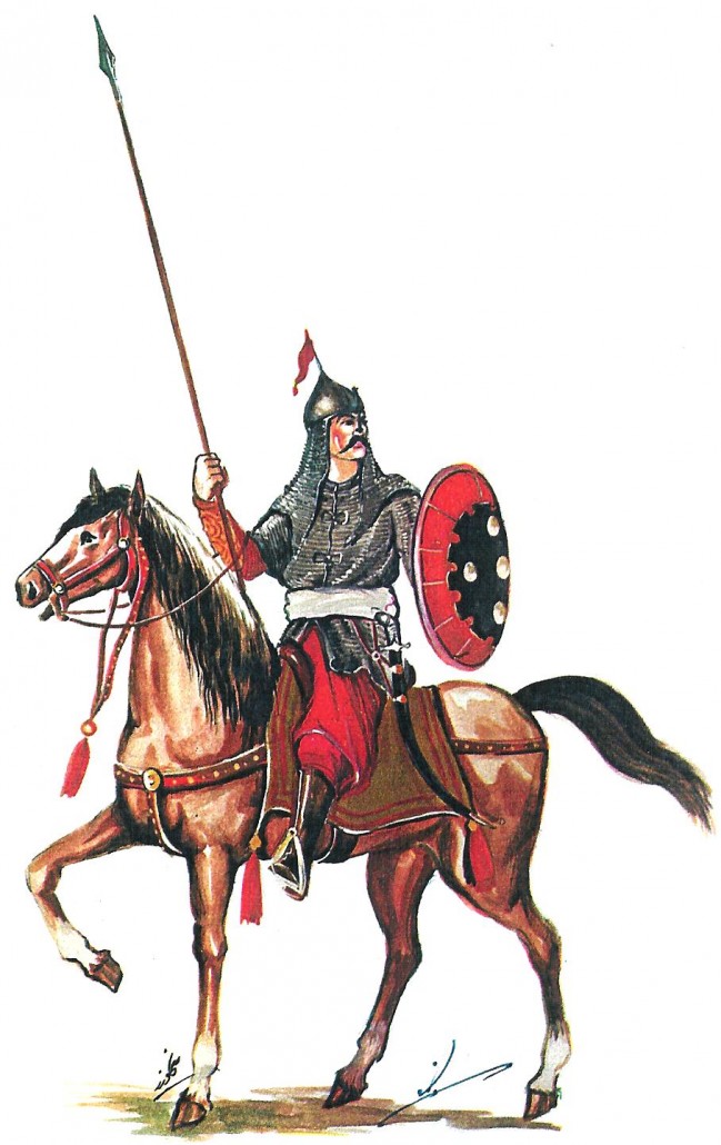 3-Safavid-mailed Cavalry